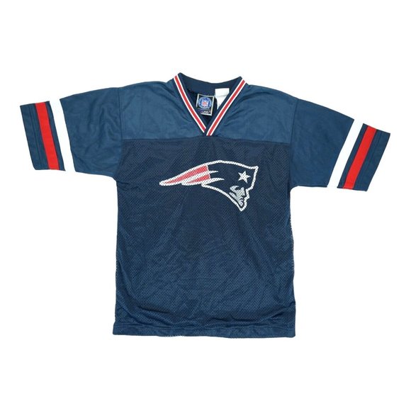 New England Patriots NFL Team Apparel Jersey Boys Size Medium 10/12 - Picture 1 of 4